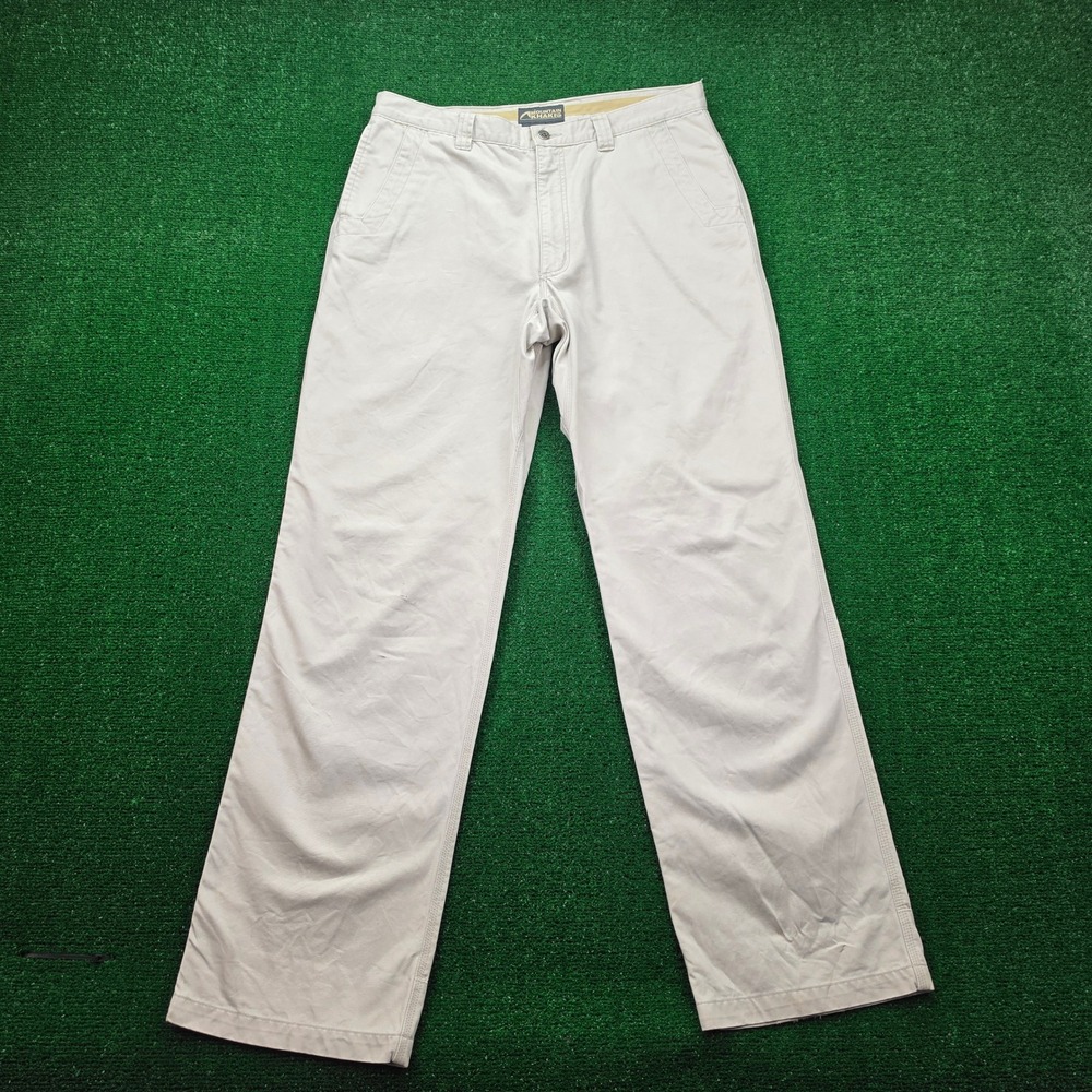 Mountain Khakis Teton Twill Rugged Outdoor Pants Mens 35x34 Khaki Hiking Utility